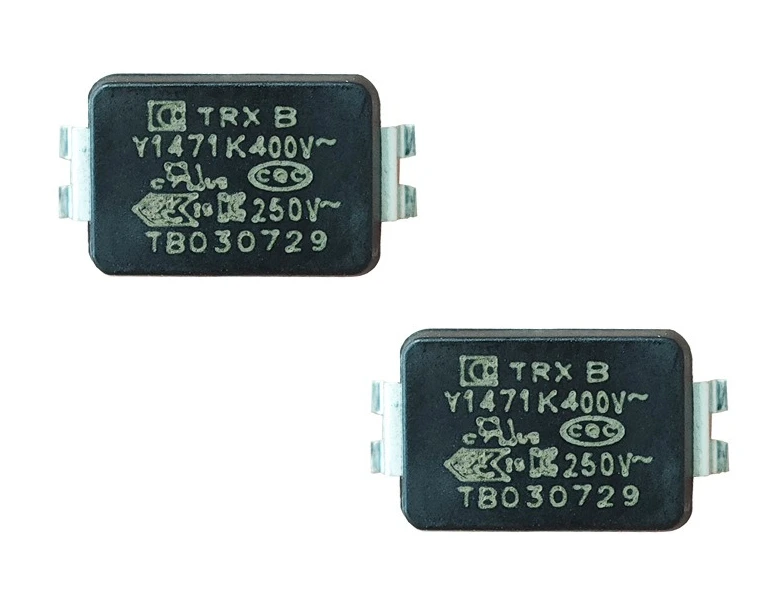 70pcs TMY1471K SMD Y1 Safety Capacitor 470pF Y5P 400VAC for EMI Filtering