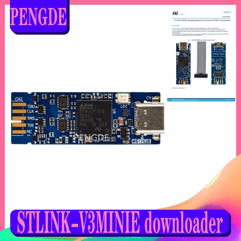 STLINK-V3MINIE STLINK-V3 compact in-circuit debugger and programmer for STM32