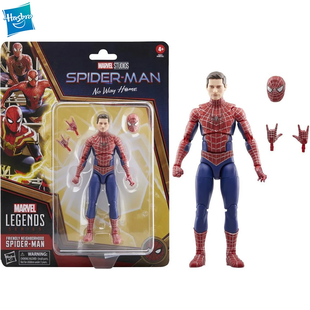 [In Stock] Original Hasbro Marvel Legends No Way Home Frienoly Neighborhood Spider-Man Action Figure Model Toys