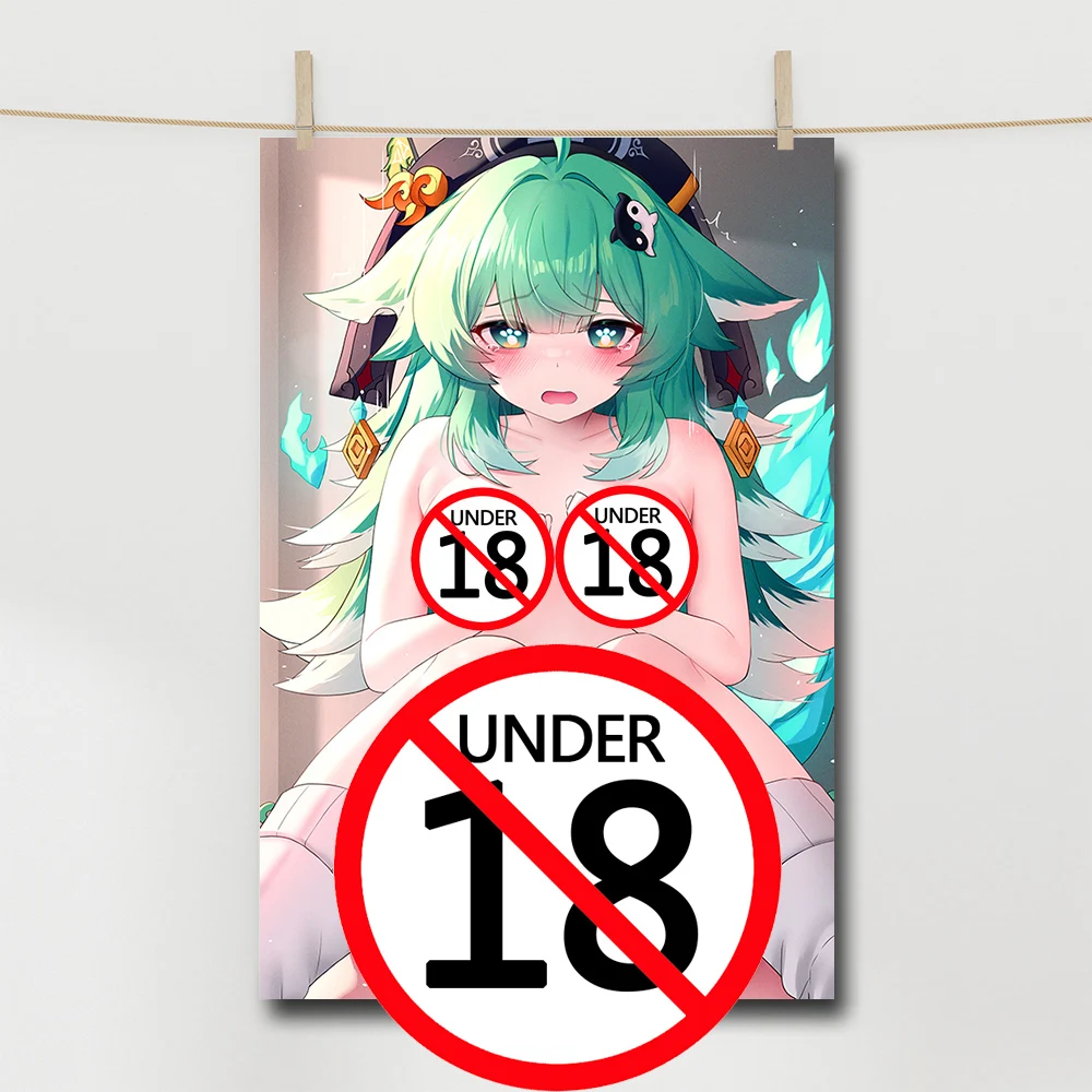 Hentai Anime Sexy Nude Girl Poster Manga Figures Wall Art Kawaii Beauty Canvas Painting Living Room Bedroom Home Decoration