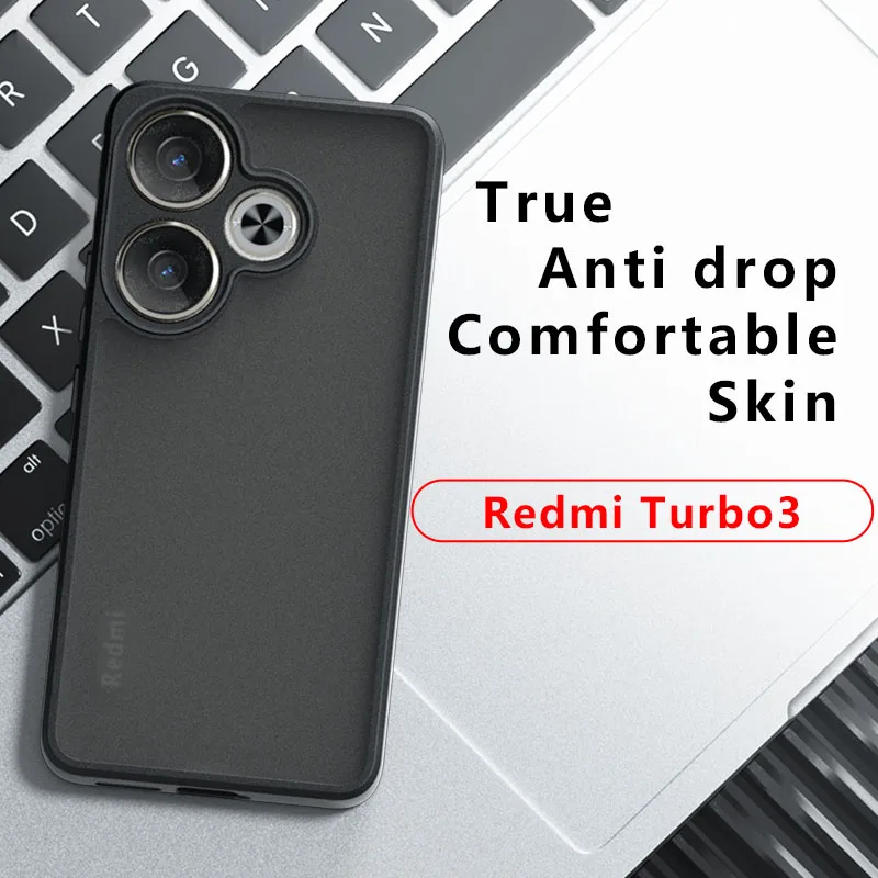 For Xiaomi Poco F6 Cover For Xiaomi Poco F6 Skin Sensation Antioxidant Dustproof PC Back Case Cover For Xiaomi Redmi Turbo 3