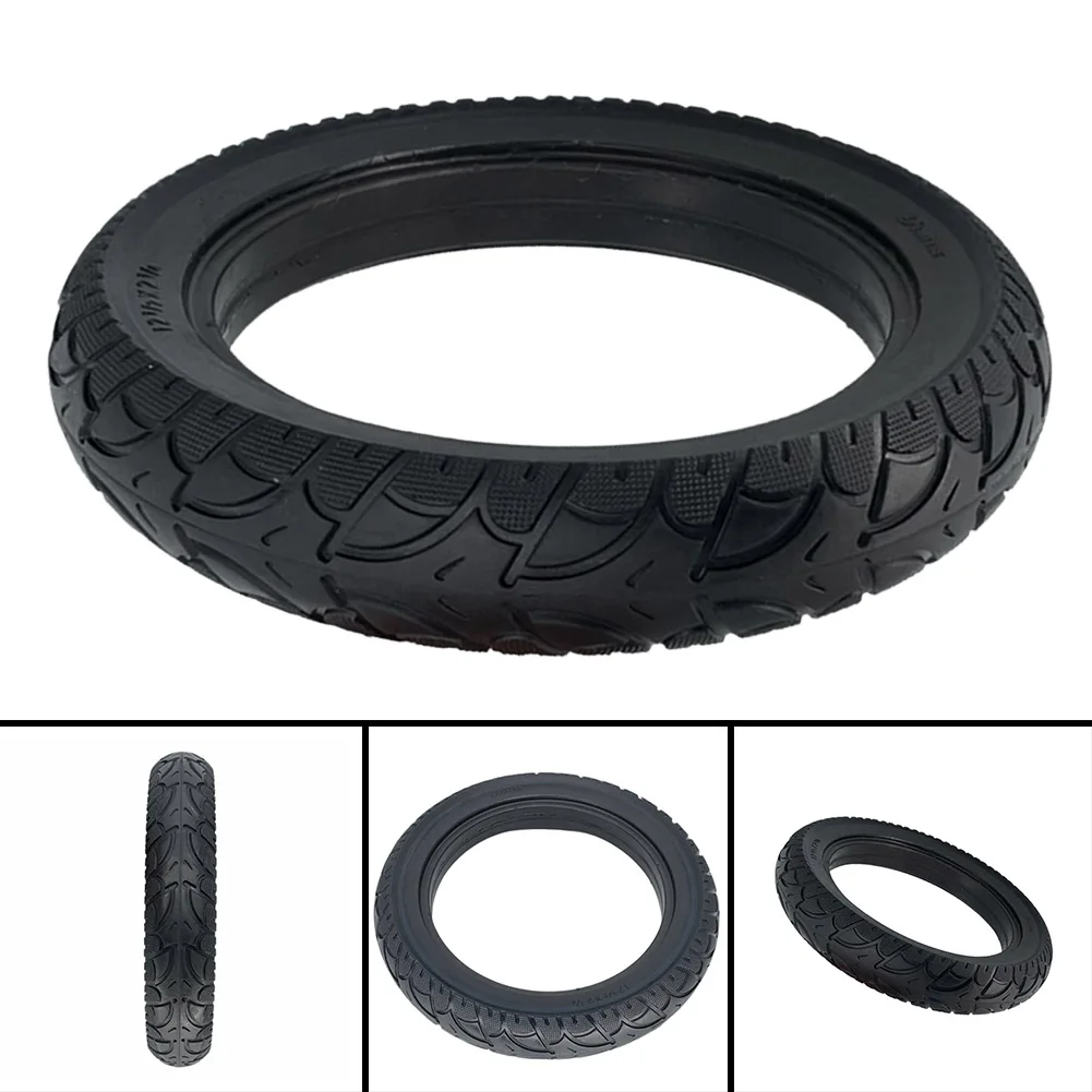 0     12 Inch Solid Tyre 12 1/2x2 1/4(57-203) For E-Bike Scooter 12.5x2.125 Tire Non Pneumatic Tyre Electric Vehicle Scooter