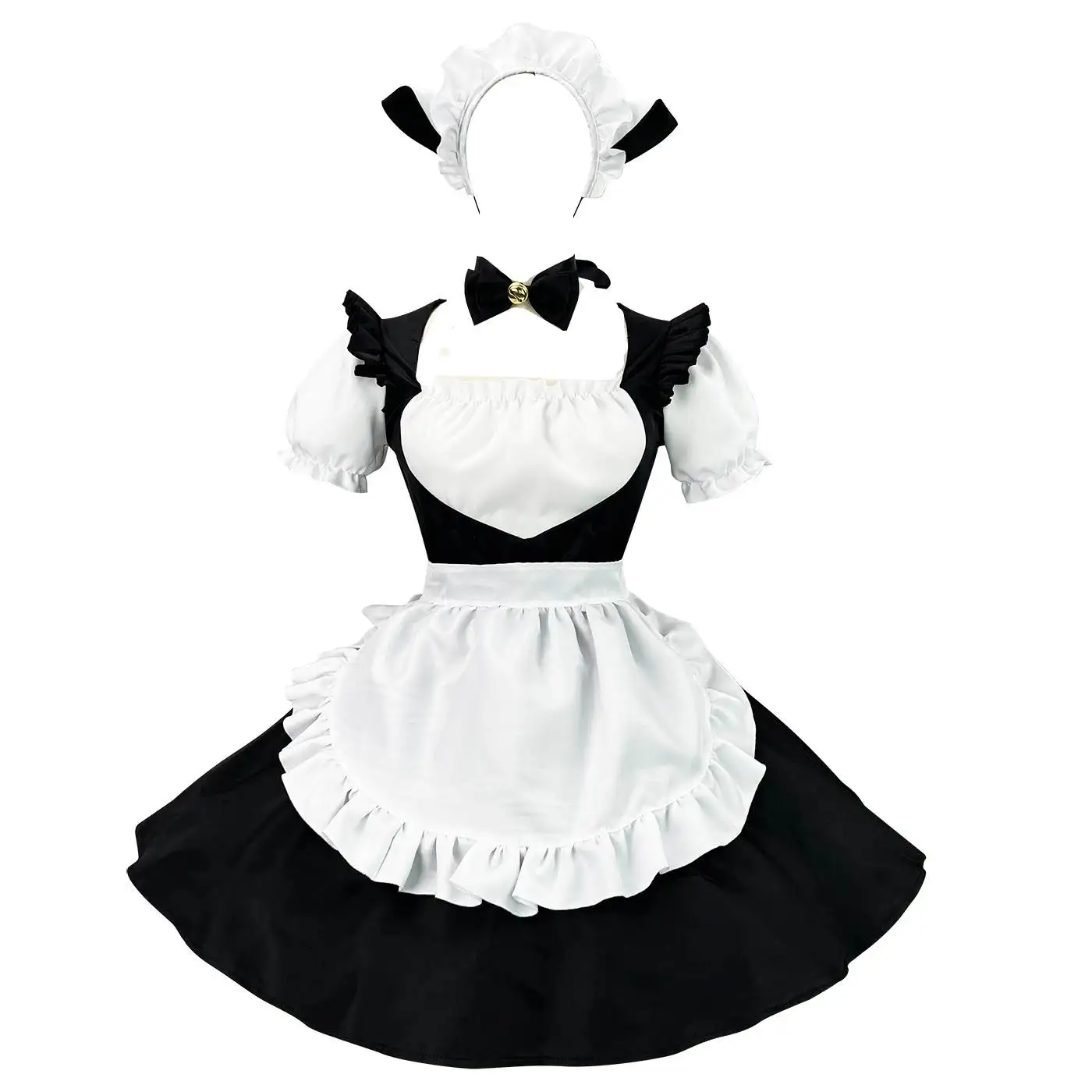 

plus Size 200 Pou Special Large Anime Dr Women's Maid Lolita Street Sle High Waist A-Line ort Skirt Dr