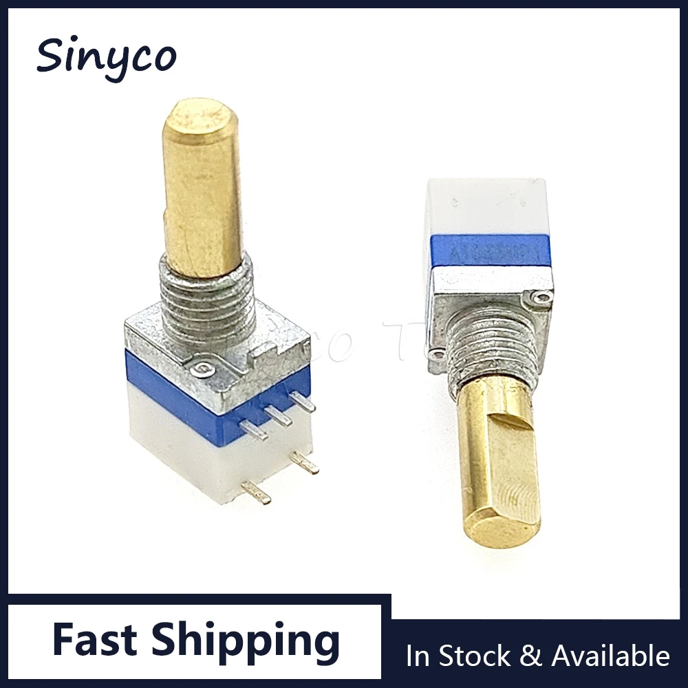 2PCS Interphone Potentiometer With Switch B103 B10K A103 A10K Volume Switch Interphone Accessories Fit For Bao Feng Handle 15mm