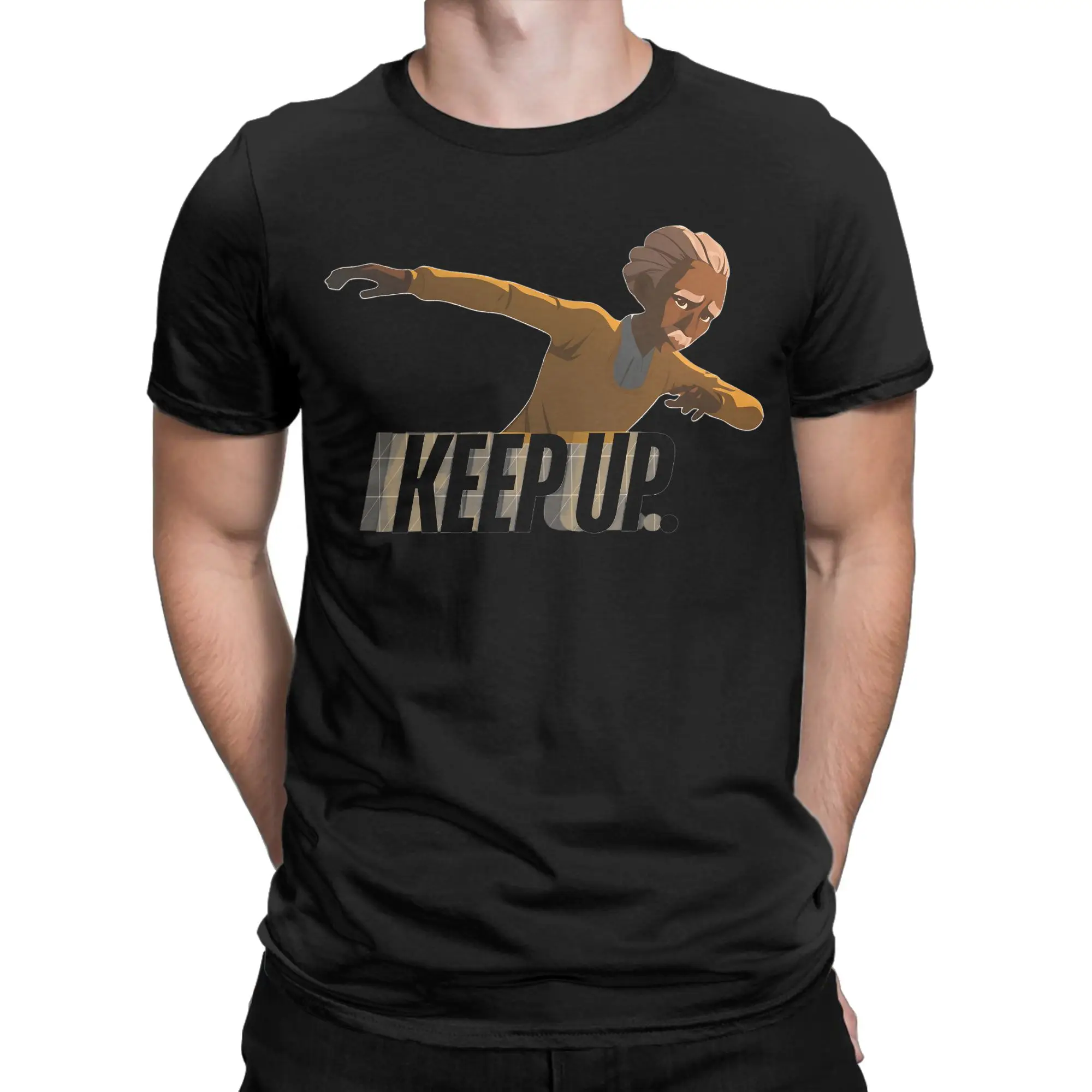 Men's Dispatch Game T Shirt Keep Up  Cotton Clothing Funny Short Sleeve O Neck Tee Shirt Original T-Shirts