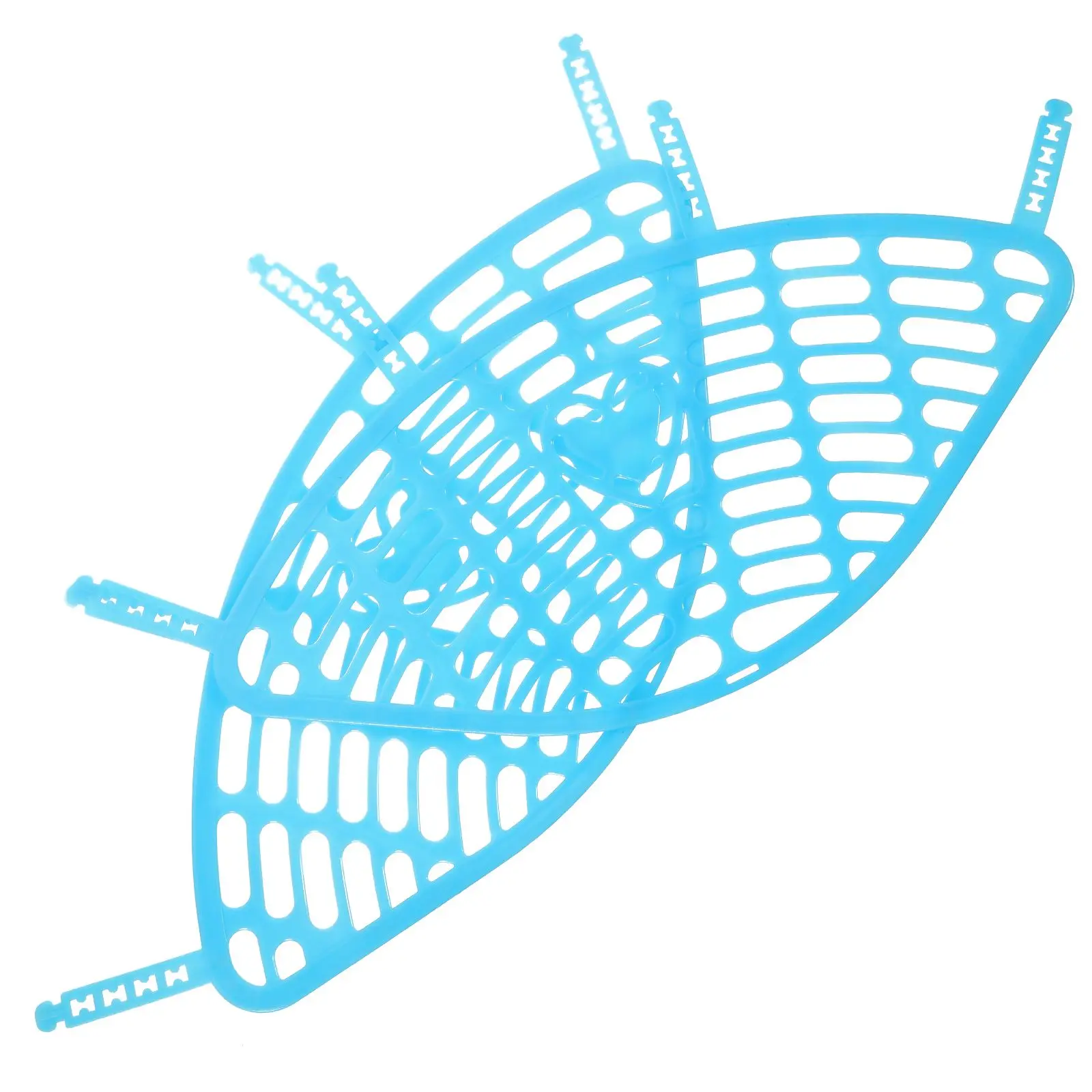 

2Pcs Bike Protective Mesh Guard Rail Backseat Child Foot Electric Bicycle Accessories 16-20Inch Blue Random Riding Safety