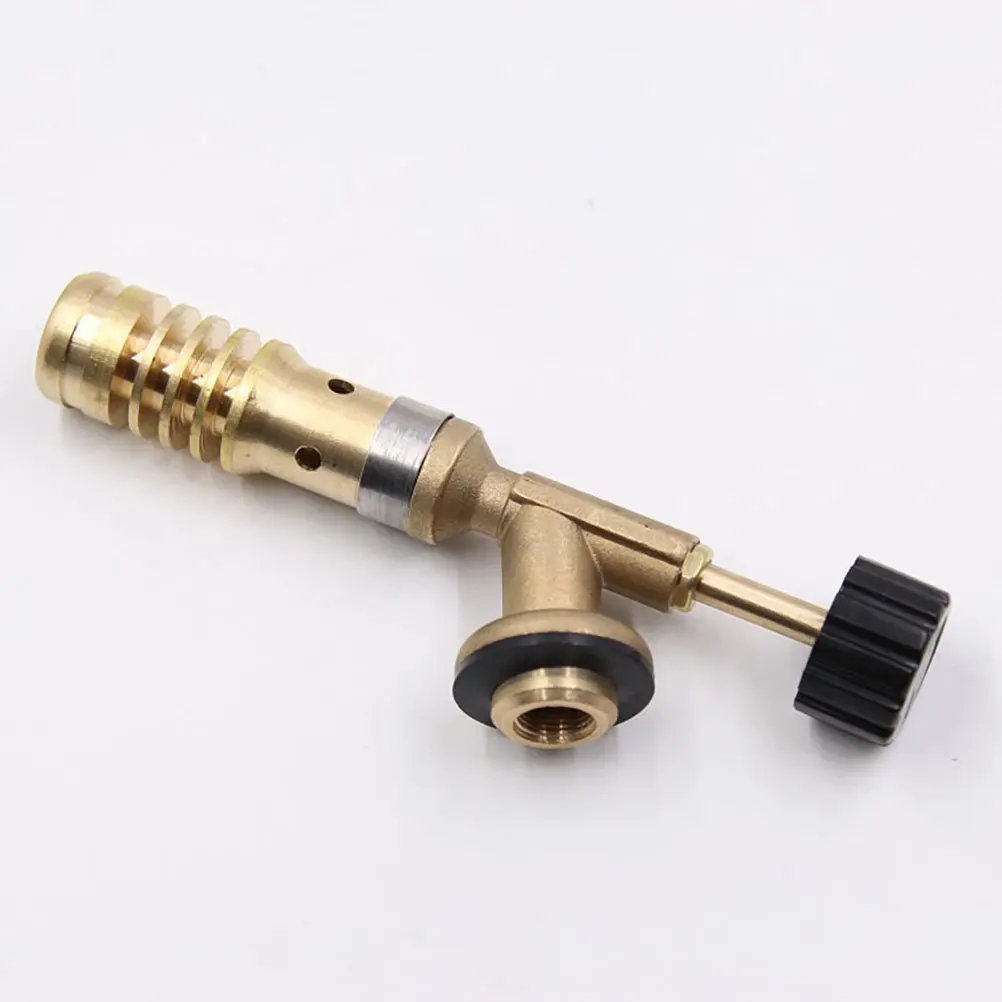 

1Set Propane Torch Self Ignition Replaceable Gas Torch Ergonomic Design for Cooking Camping Bbq Soldering Brazing Heating Supply