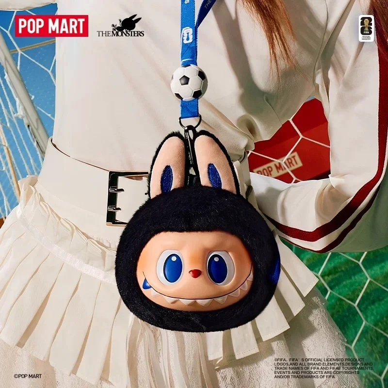 

POPMART LABUBU THE MONSTERS FIFA Series Plush Doll Pendant Blind Box Mystery Box Doll Cute Anime Figure Guess Bag Toys Desktop