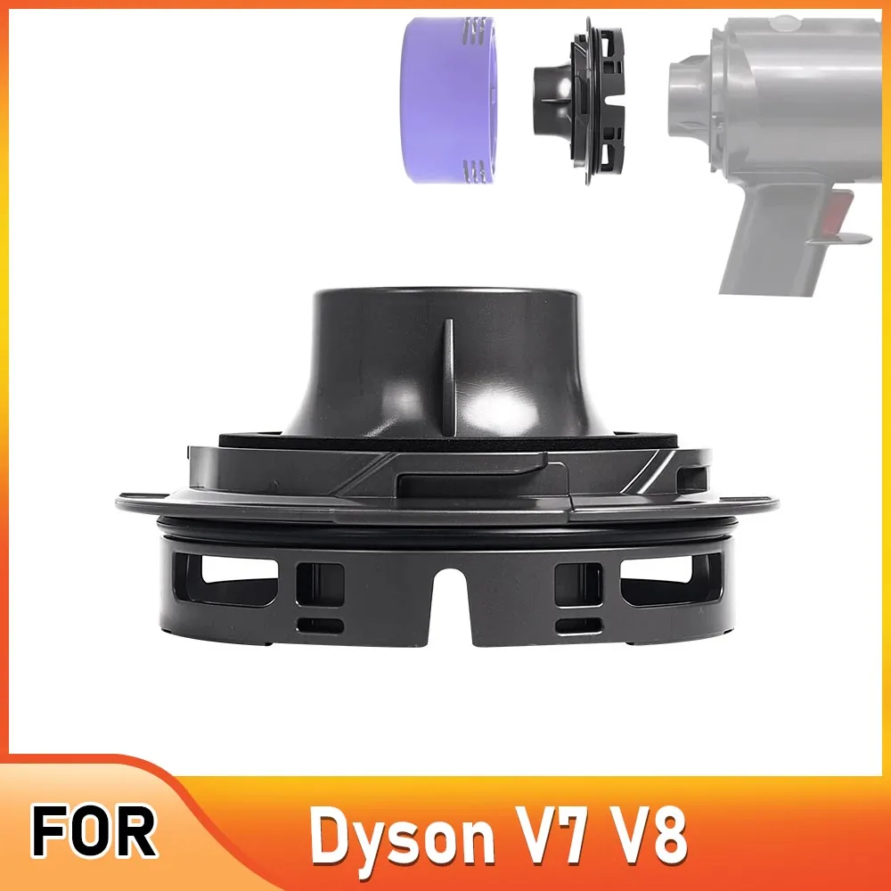 Aggiorna la sostituzione della copertura posteriore del motore del filtro posteriore per l'accessorio della custodia del motore dell'aspirapolvere Dyson V7 V8 per la pulizia della casa