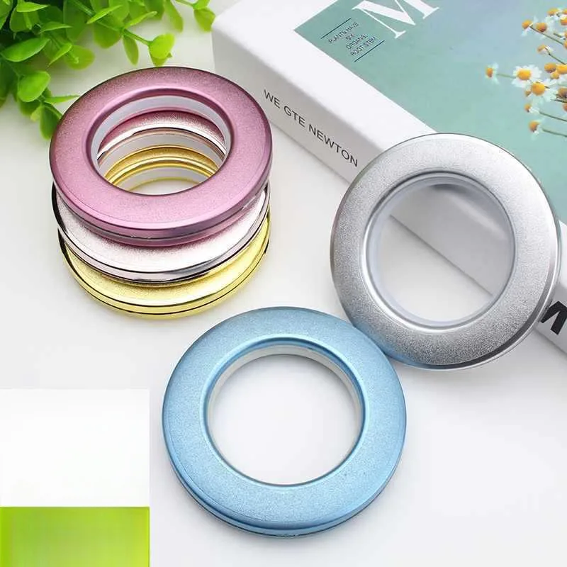 Purple Rings Pack Rome Ring Plastic Home Decoration Mute Eyelets For Curtains Ring Curtains Accessories High Quality