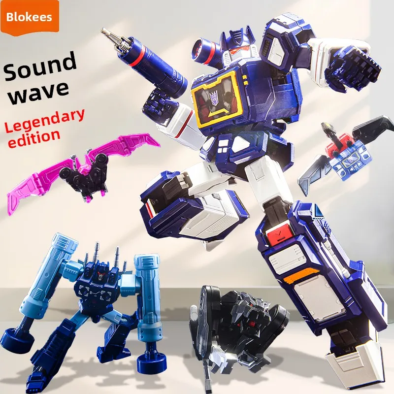 Blokees genuine transformers building block legendary version sonic assembly toy gram boy figure model ornament