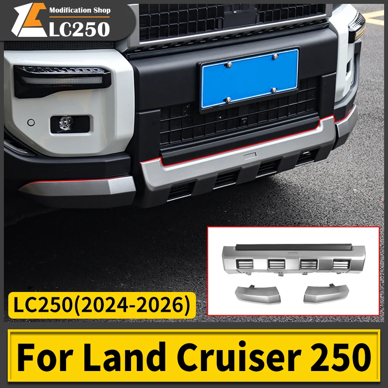 

For Toyota Land Cruiser 250 Prado LC250 2024-2025 1958 surround kit,Front and rear lips bumper Exterior modification Accessories