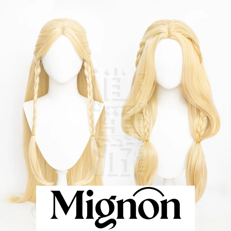 

Вкусный в Dungeon Marcille, парик для косплея, имитация кожи головы, топ без отделки, подарок на Хэллоуин