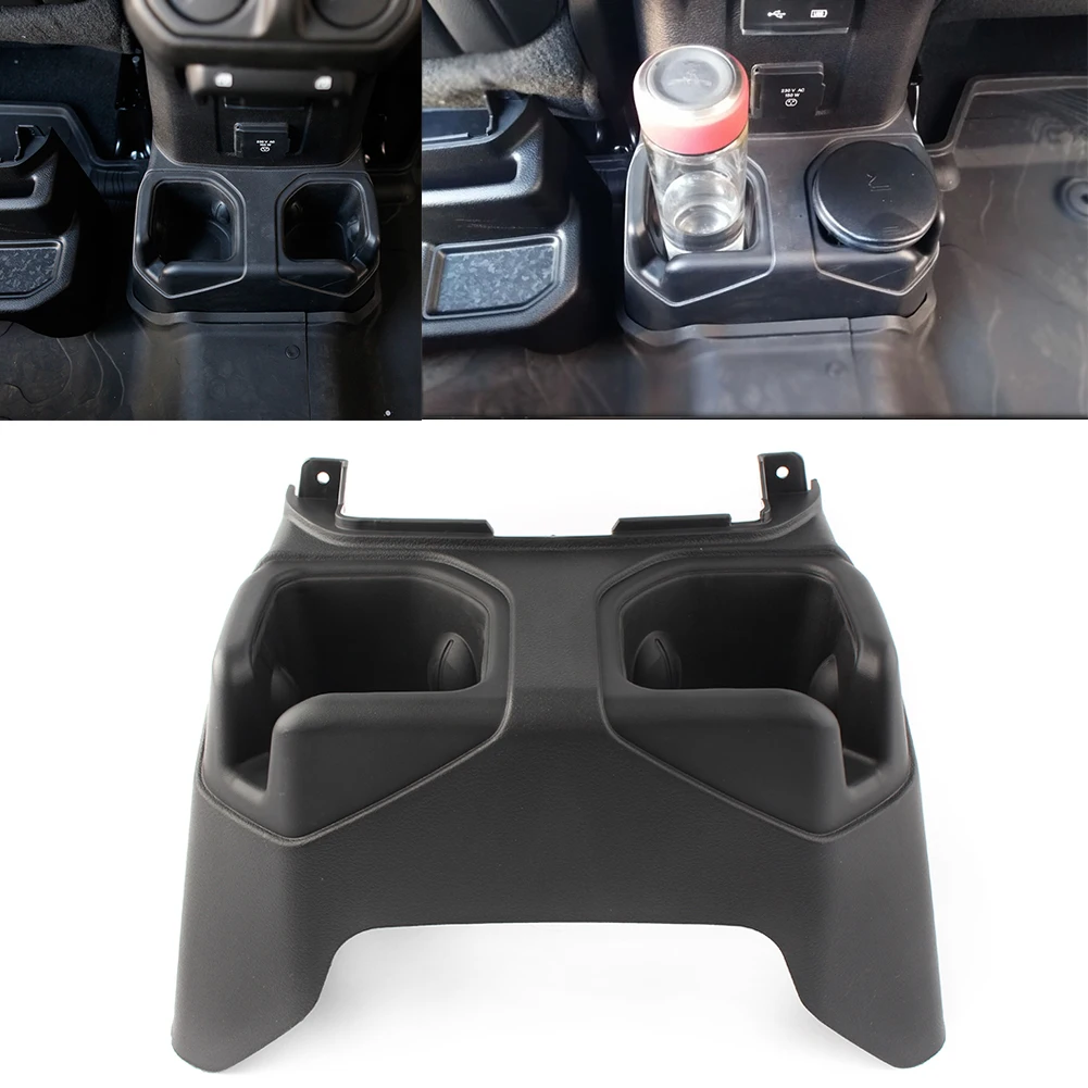 OEM Car Console Cup Holder for Jeep Wrangler JL 2018 2019 Rear Floor