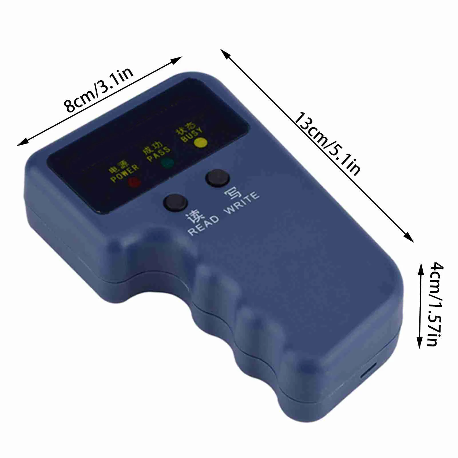 ZK20 ハンドヘルド RFID ID カードコピー機リーダーライターデュプリケーター 6 書き込み可能なタグ 6 カード