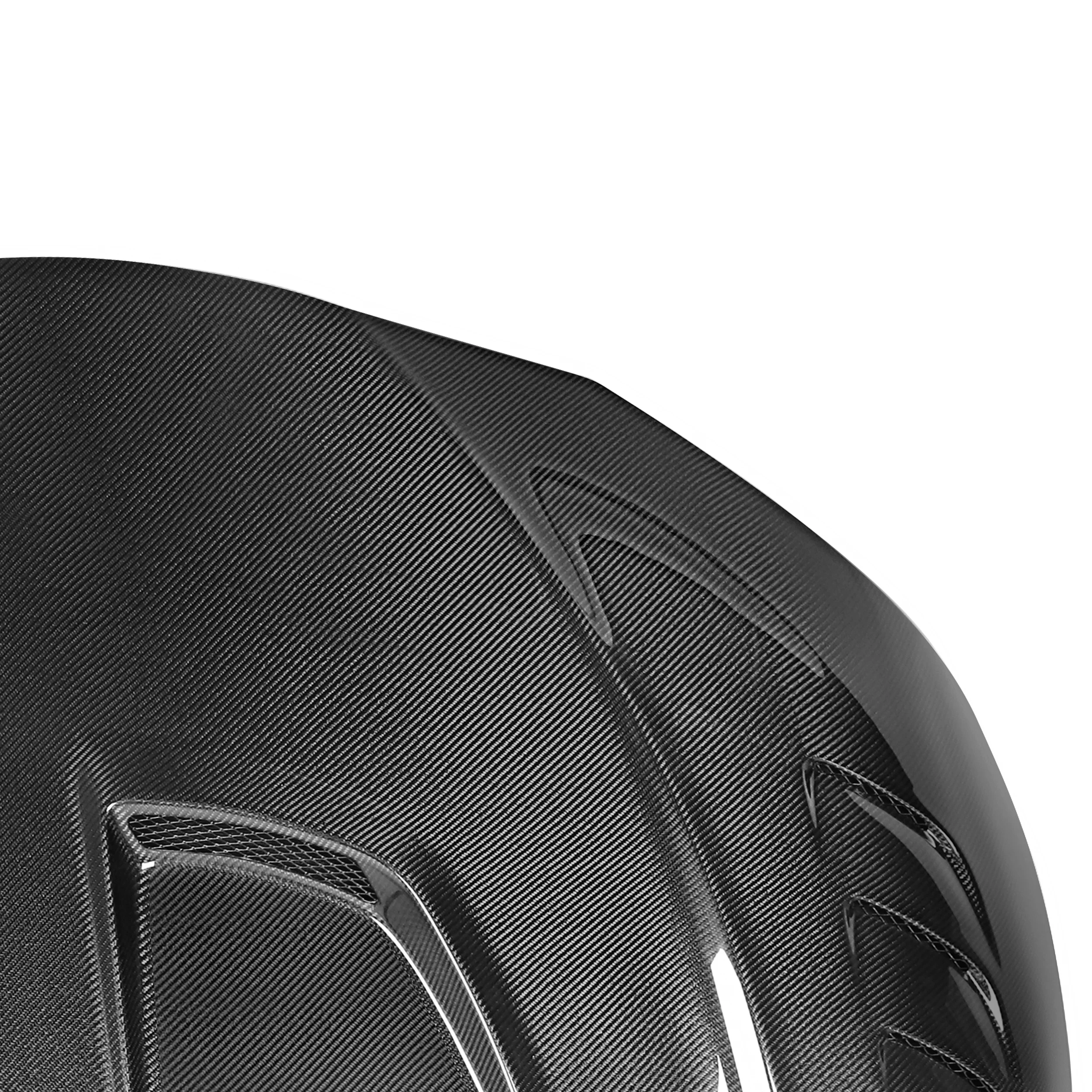 

STLFReal Carbon Fiber LW Style Daul Side Dual Carbon Fiber Front Hood for Toyotas Supra A90 2012-2019 A90 Front Hood