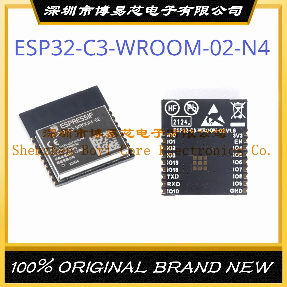 1Pcs/LOTE ESP32-C3-WROOM-02-N4  New Original