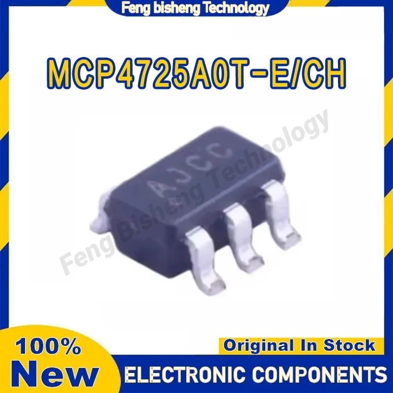 

5PCS MCP4725A0T-E/CH MCP4725A0T MCP4725 IC MCU SOT23-6 Chip 100% New Original in stock