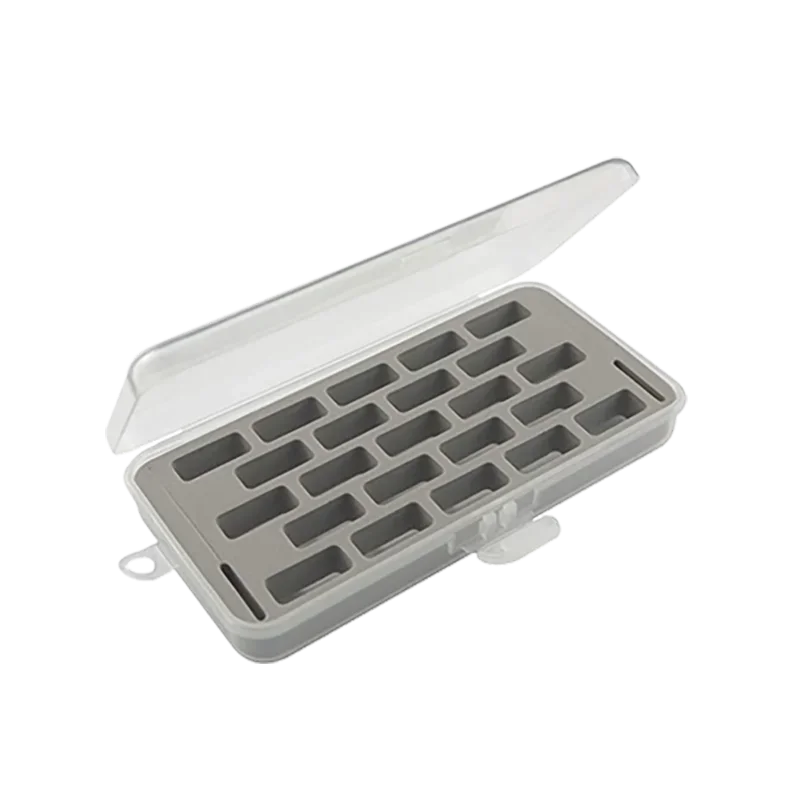 

Коробка для хранения бобины, аксессуары для швейной машинки, пластиковые органайзеры для шпинделя с 28 ячейками и утолщенной губкой, инструменты для швейной машинки «сделай сам»