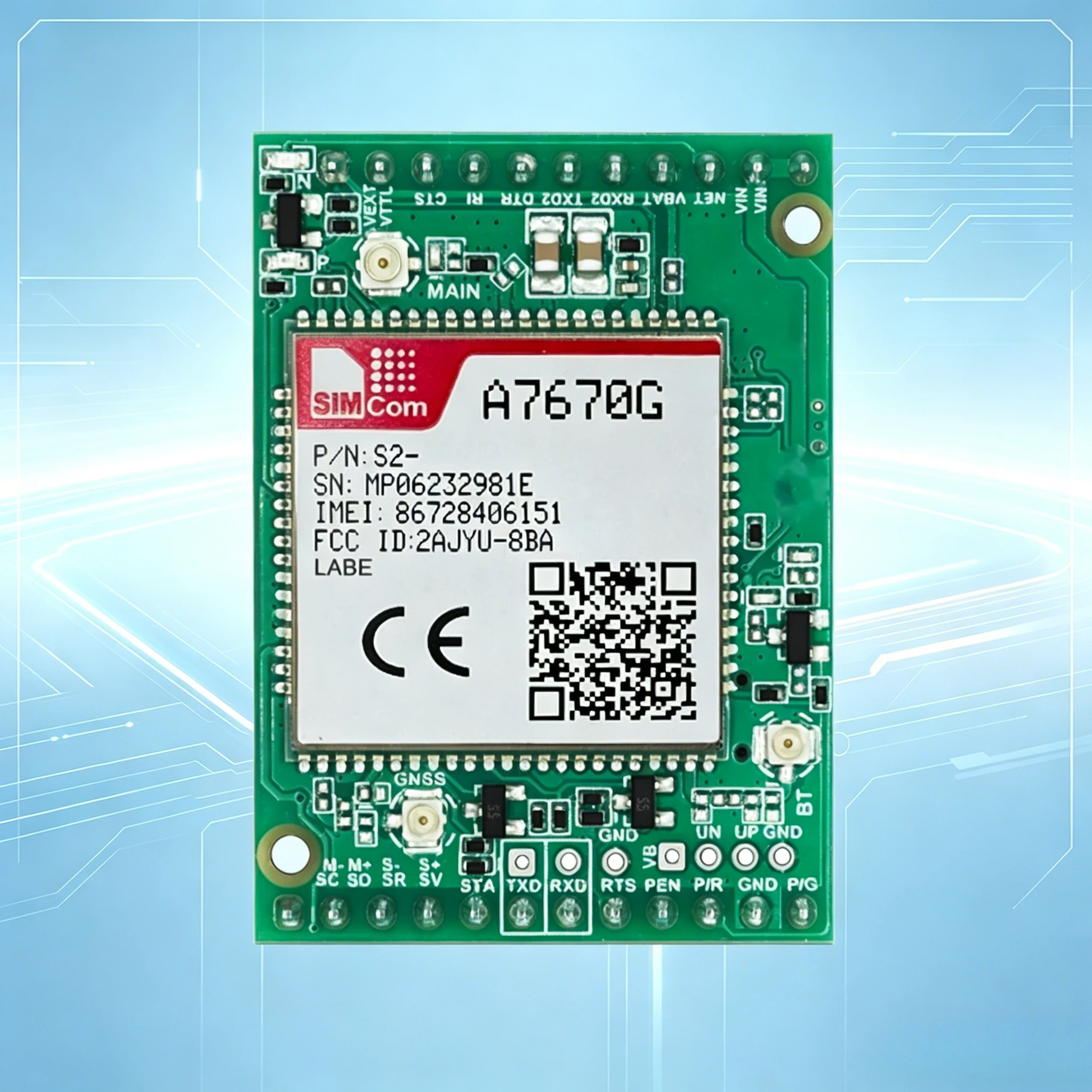 simcom-a7670g-labe-コアボード-lte-cat1-4g-2g-voice-cc-mcore-a7670g-labe-モジュール