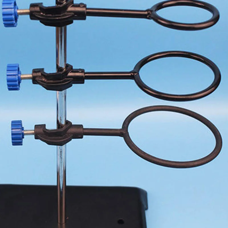 

Lab Stand Support Retort Ring Set And Lab Clamp Stand Holder(Set Of 4Pcs)