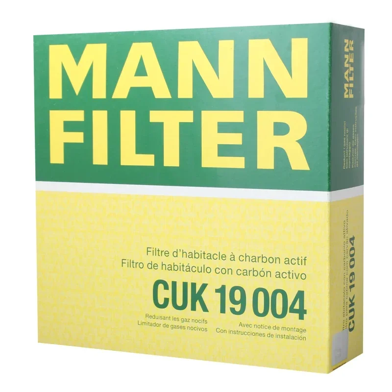 MANNFILTER CUK19004 Cabin Air Filter For BMW X3(F25) xDrive X4(F26) M40 64319237157 64312284828 9312318 64319312317