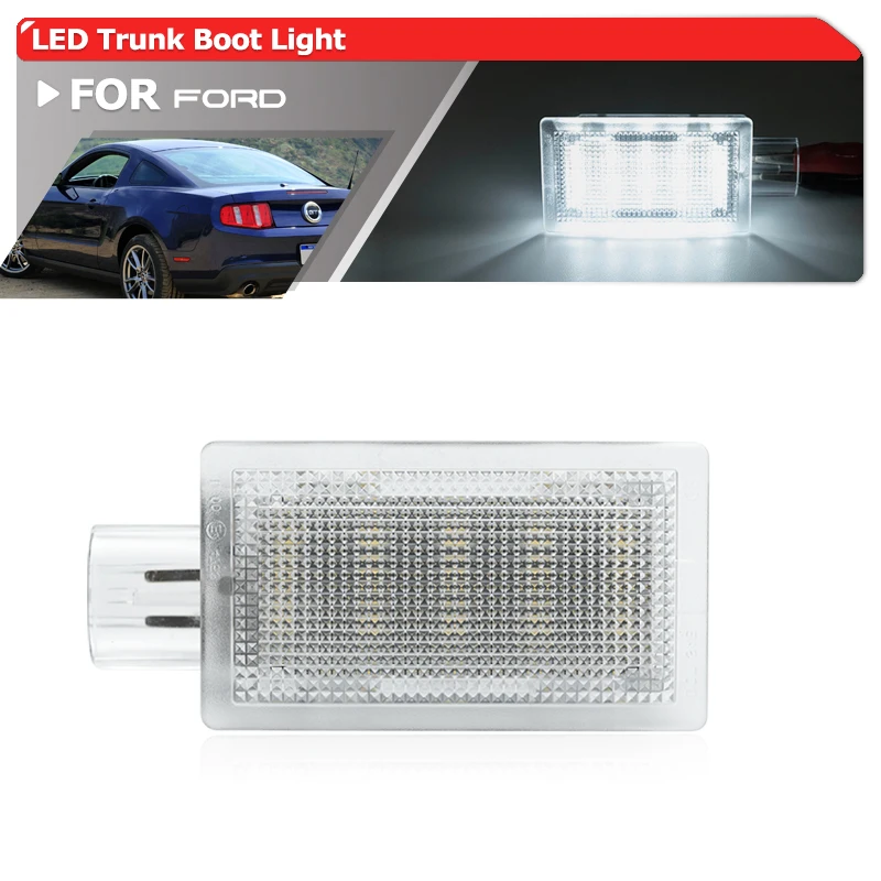 Luz Led para tapa de maletero, luz de área de carga para Ford Mustang Edge Explorer, Lincoln MKX Town, aviador de coche, Mercury Grand Marquis