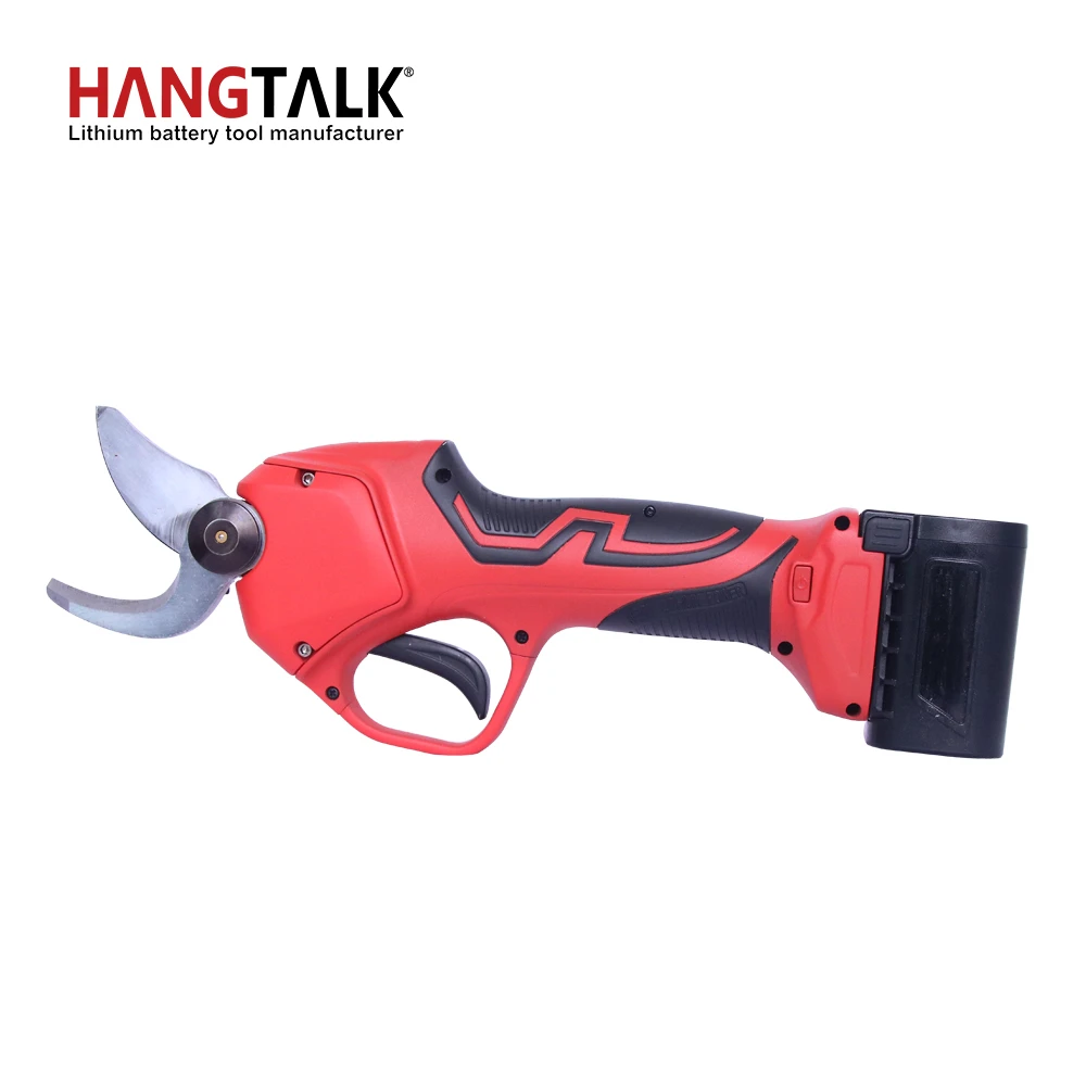 

HANGTALK 16.8V Electric Pruning Shears with Brushless Motor Pragrassive cutting+LED Screen Finger Protection Electric Pruning sh