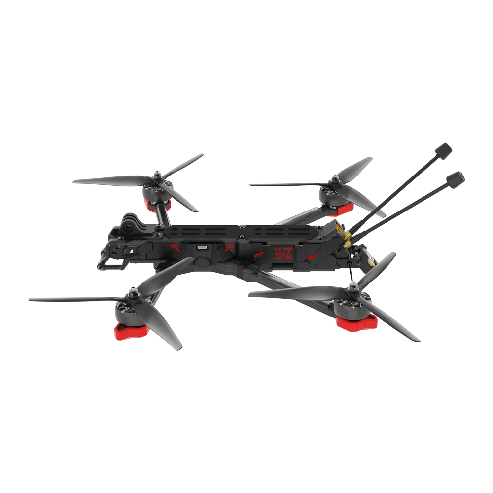 iFlight Chimera7 Pro V2 HD 7,5 pollici 6S LR BNF con stack BLITZ F7 55A/unità aerea O3/motore XING2 2809 1250KV/GPS per FPV