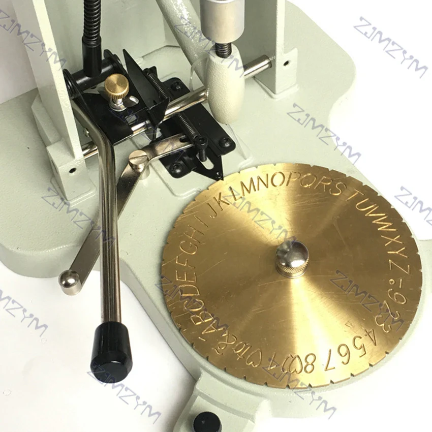 Manual Jewerly Engraving Machine Hand Operate Inside Ring Engraving Machine Marking On Ring Letters & Number Metal Ring Engraver
