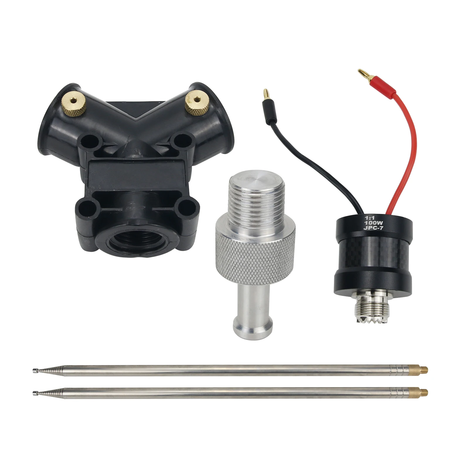 

JPC-7 Antennas Portable Shortwave Antenna 14M-50M Simplified Positive V Antenna With Balun