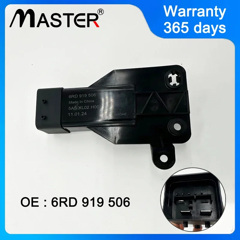 

Relay radiator fan caster Engine Cooling Fan Control Module 6RD919506 for VW Jetta SKODA ROOMSTER FABIA 6RD 919 506