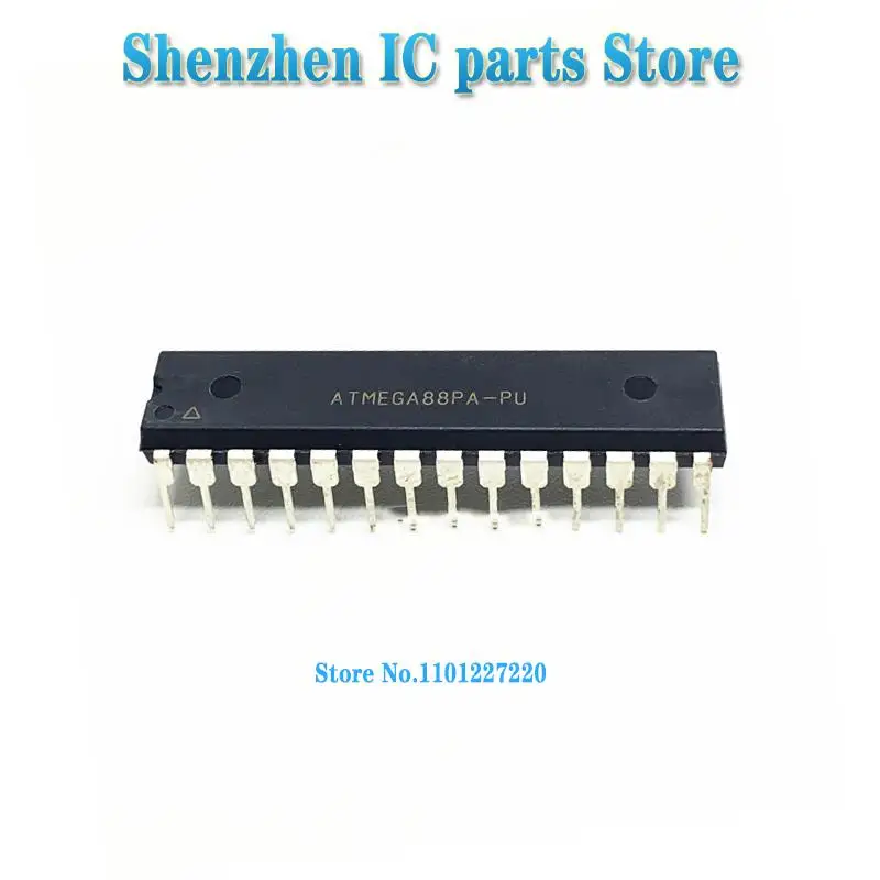 ATMEGA88PA DIP-28 ATMEGA88PA-PU In Stock 1pcs/lot