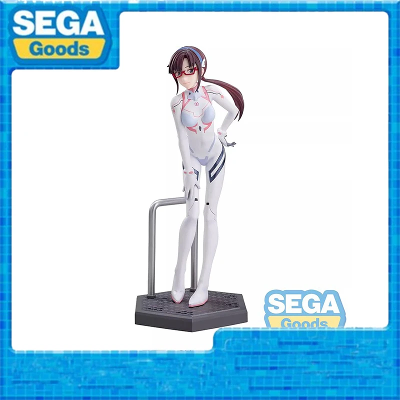 

Original SEGA Luminasta NEON GENESIS EVANGELION Mari Makinami Illustrious PVC Anime Action Figures Model Collection Toy