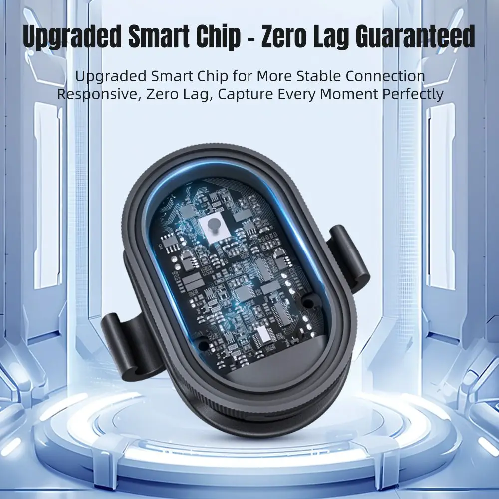 

Беспроводной пульт дистанционного управления Bluetooth 20 м для камеры, многофункциональный контроллер для DJI Action 6/5/4/Osmo 360/Insta360