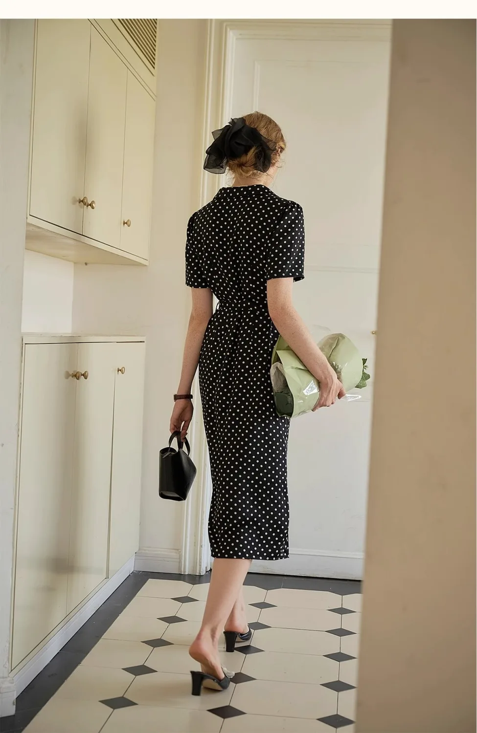 Gonna lunga camicia Casual Slim Fit con scollo a v da donna nuova estate