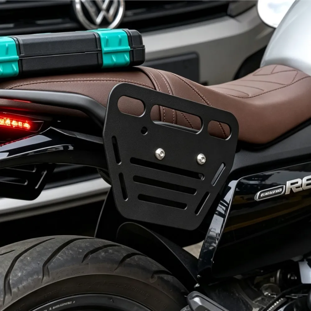 For Ducati Scrambler 620 800 Classic Desert Sled Icon Sixty2 Motorcycle Side Luggage Rack Support Saddle Bags Mounting Brackets
