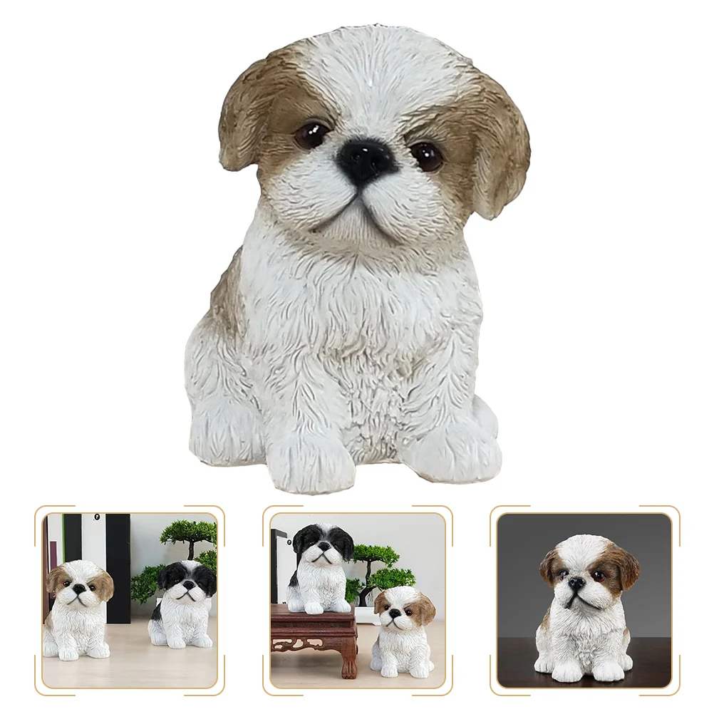 

Ornaments Toy Dachshund Dog Labrador Decorations Animal Exquisite Resin Craft Desktop Statue Artwork