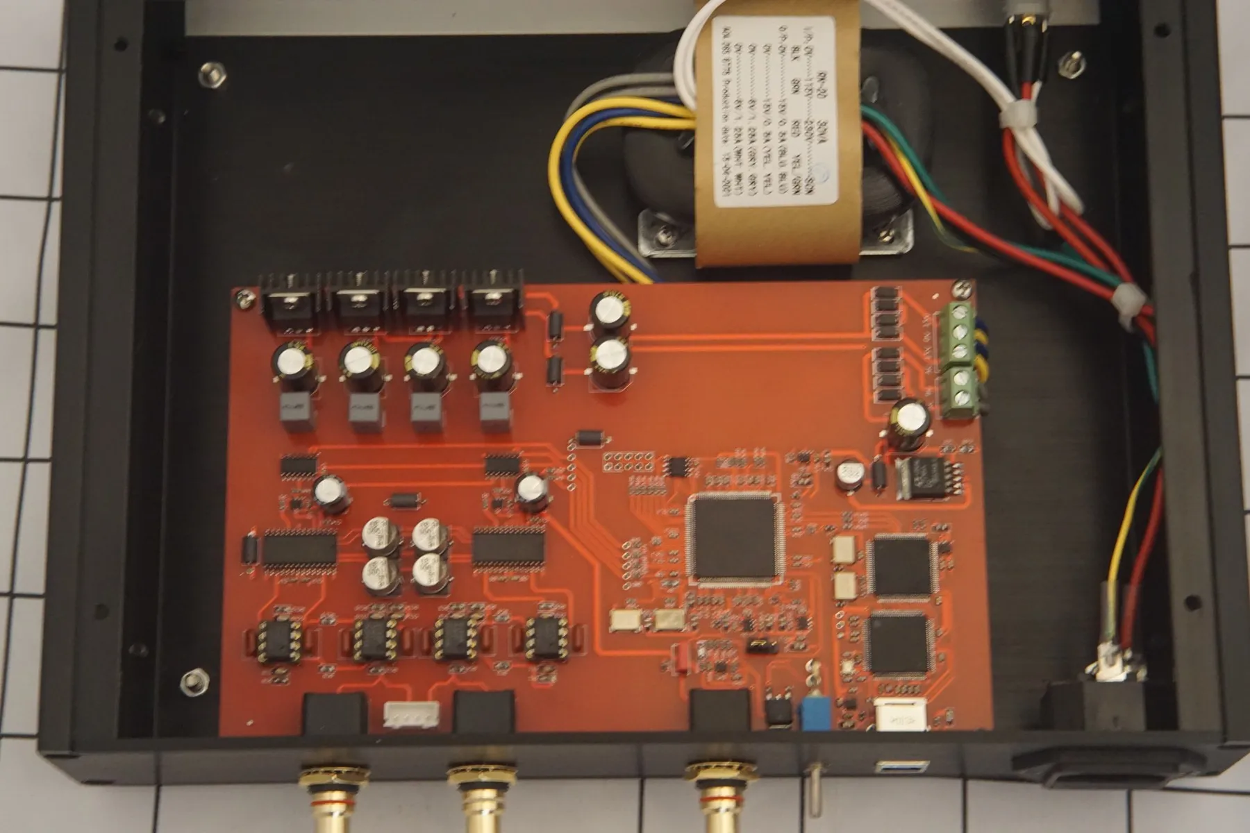 Nouvelle technologie de traitement synchrone AD1865 R2R NOS DACFPGA, décodeur de fièvre à double parallèle