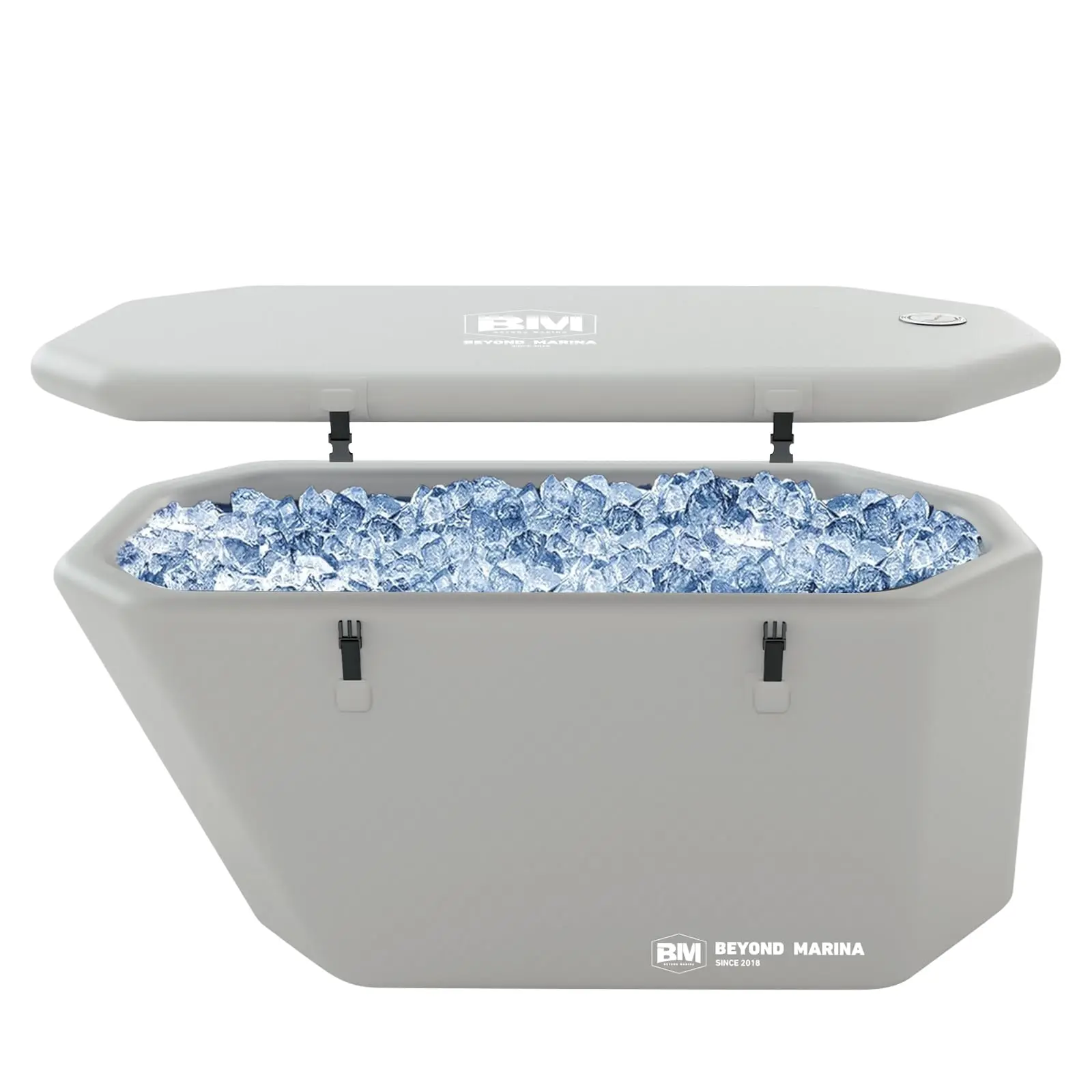 Slanted-Edge Cold Plunge Tub, 155 Gallon, 61