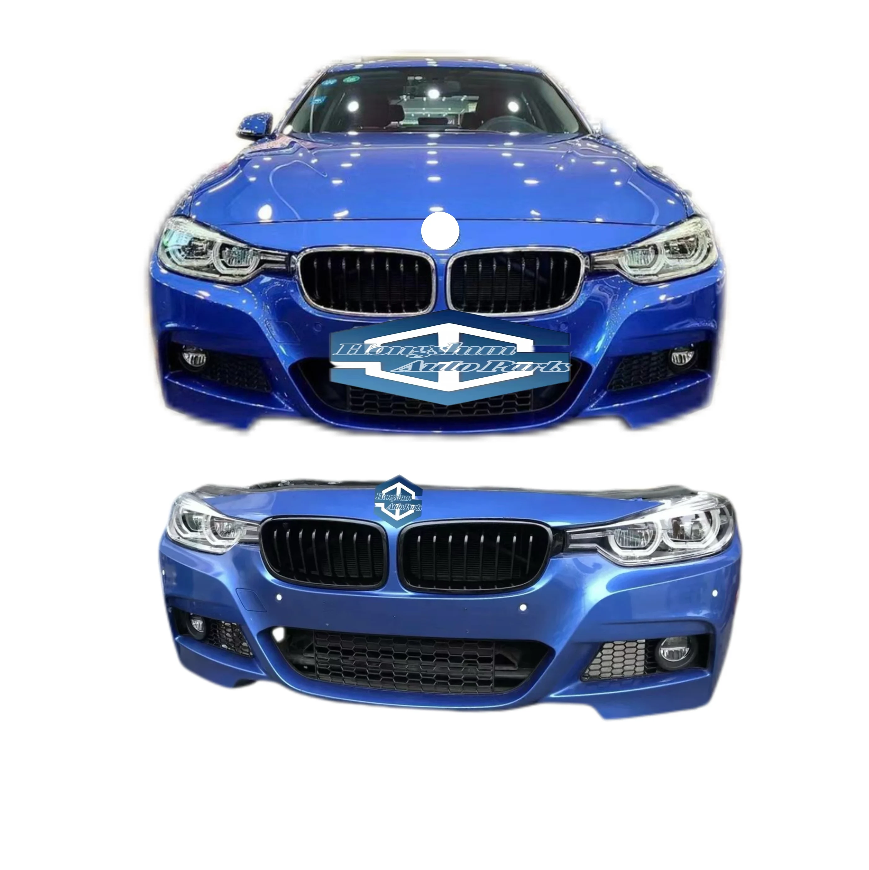 Original Second-hand Accessories 3Series F30 F35 Bumper Car Bumper for  Upgrade M3 M4 Front Bumper Kit