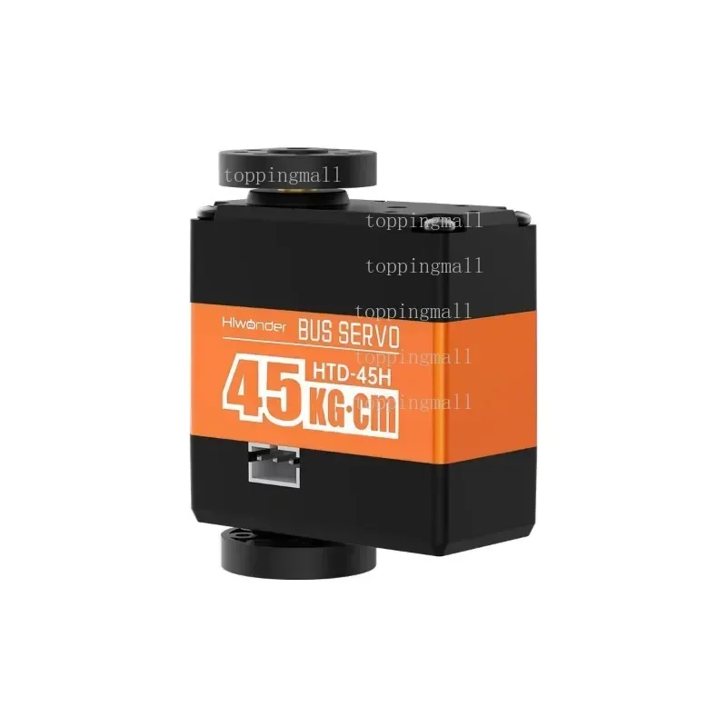Hiwonder HTD-45H Servo robô de alta torque de eixo duplo de 45 kg com interface de barramento serial