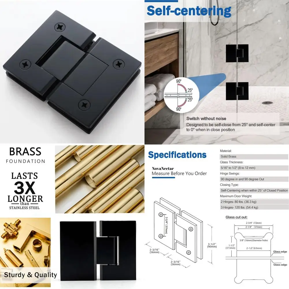 cerniere-per-porte-in-vetro-e-ottone-resistenti-piastra-posteriore-corta-da-180-gradi-sostituzione-dell'hardware-della-porta-della-doccia-per-vetro-spesso-da-5-16-a-1-2