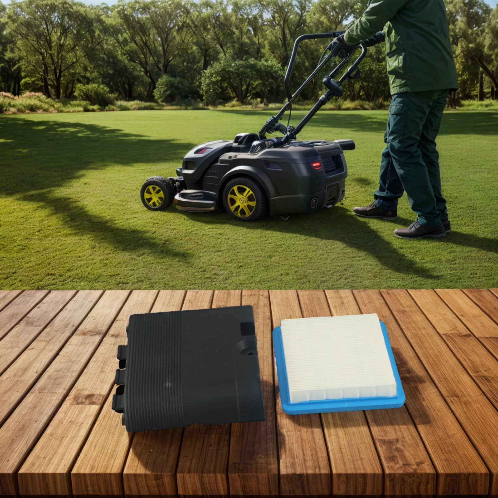 Quantum 6HP Cover As Picture Air Cleaner Cover Compatible With Multiple Models Performance Engine Maintenance Quantum