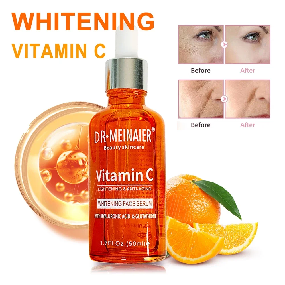 

Vitamin C Essence Anti-aging Face Serum Remove Dullness Fades Dark Spots Repair Brighten Moisturizing Korea Skin Care Products