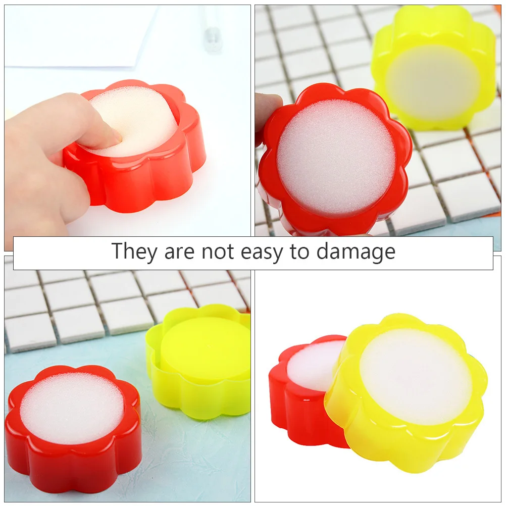 10Pcs Counting Sponge Pool Finger Wet Sponge Machine PP Plastic Hand for Bank Clerk Fast Counting Efficient Time Saving
