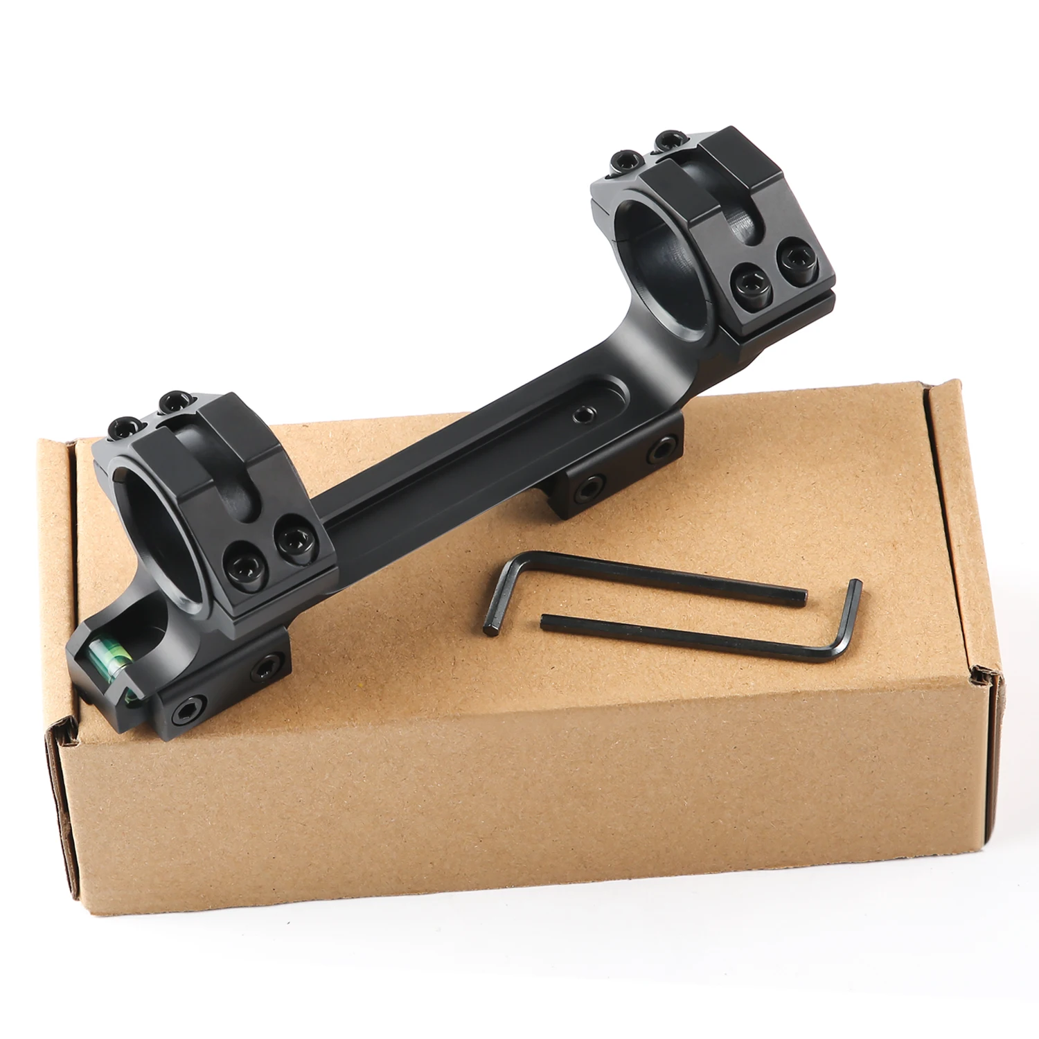 T-Eagle Hunting Riflescope T11 Mounts 1' 25.4mm & 30mm Scope Rings for 11mm Weaver Rail with Spirit Bubble Level