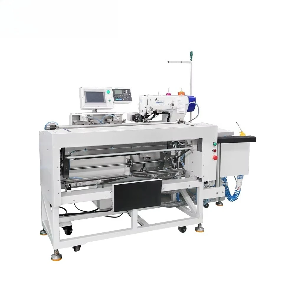 GC-T1790-ACF Fully Automatic High-speed Automatic Garment Shirt Front Knitting Lockstitch Button Holer