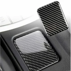 Car Real Carbon Fiber Seat Heat Panel Cover Trim Interior Accessory For Toyota 86 BRZ For Scion FR-S 2013 14 15 16 17 18 19 2020