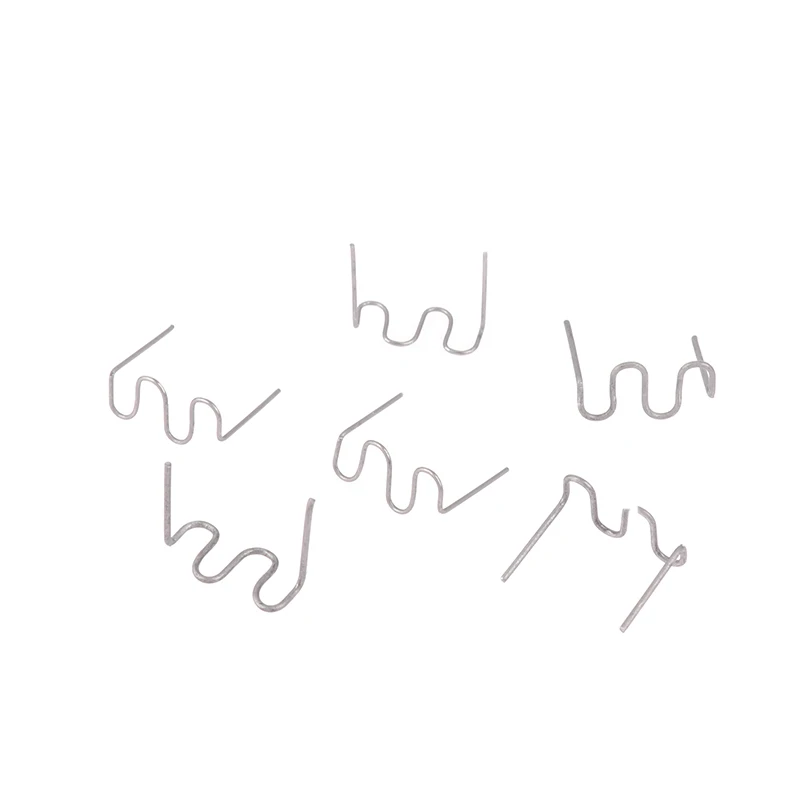 500 szt. Zszywek gorący zszywacz 0.6/0.8mm do zgrzewarka do tworzyw sztucznych narzędzia do lutowania do naprawy standardowych zszywek falowych